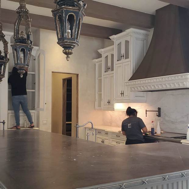 Completed cleaning work in Orange County